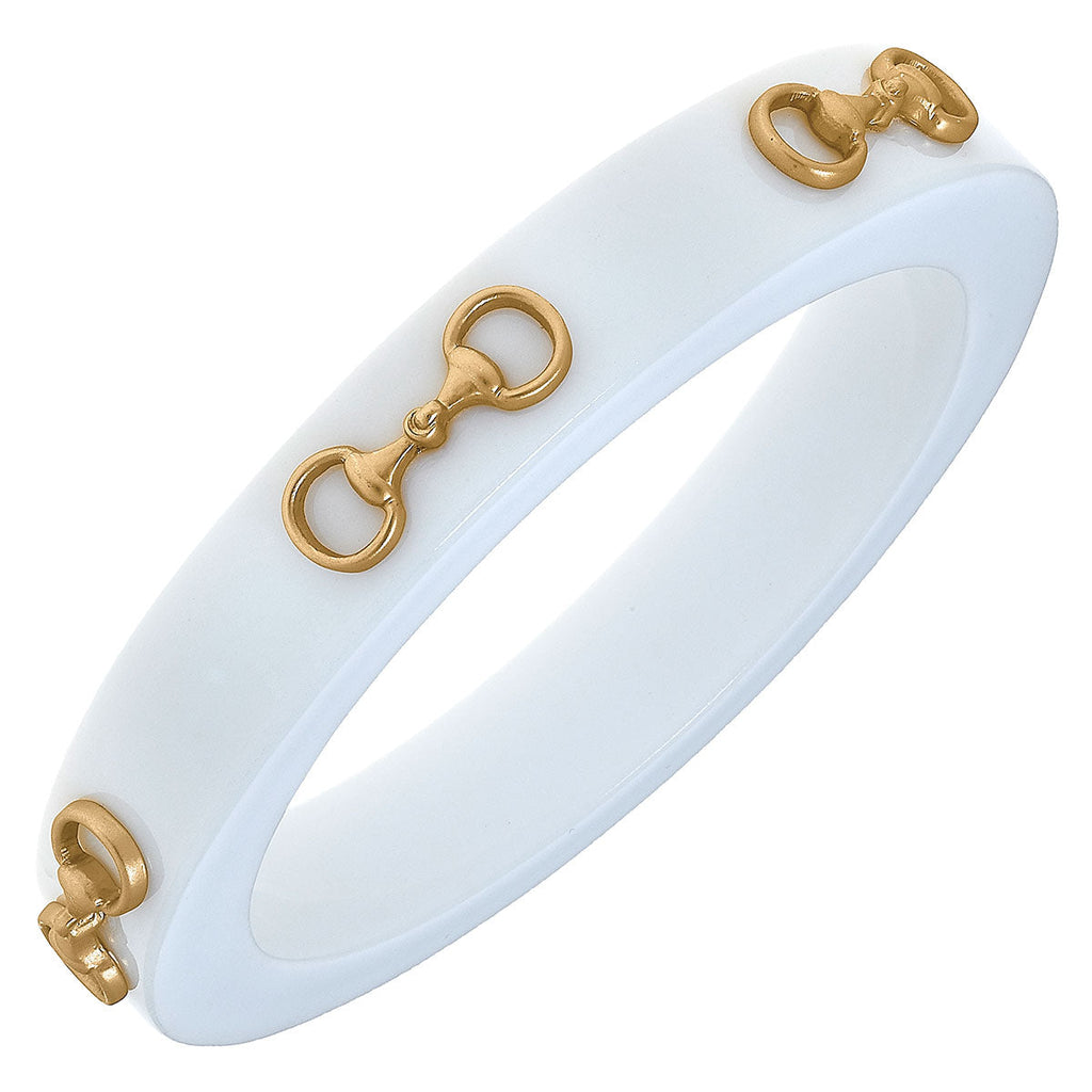 Canvas Style Sutton Horsebit Bangle