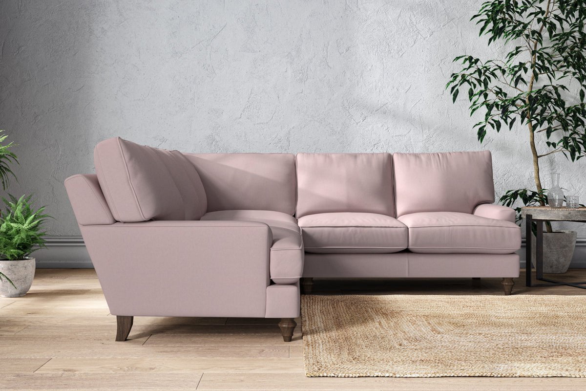 Marri Large Corner Sofa - Recycled Cotton Lavender