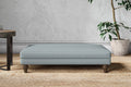 Marri Large Footstool - Recycled Cotton Horizon
