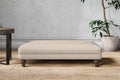 Marri Large Footstool - Recycled Cotton Natural