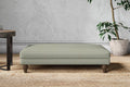 Marri Large Footstool - Recycled Cotton Seaspray