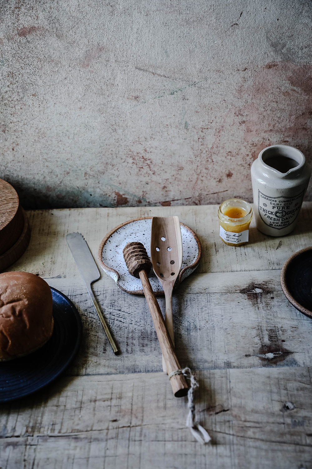 Ceramic Spoon Rest - Speckle