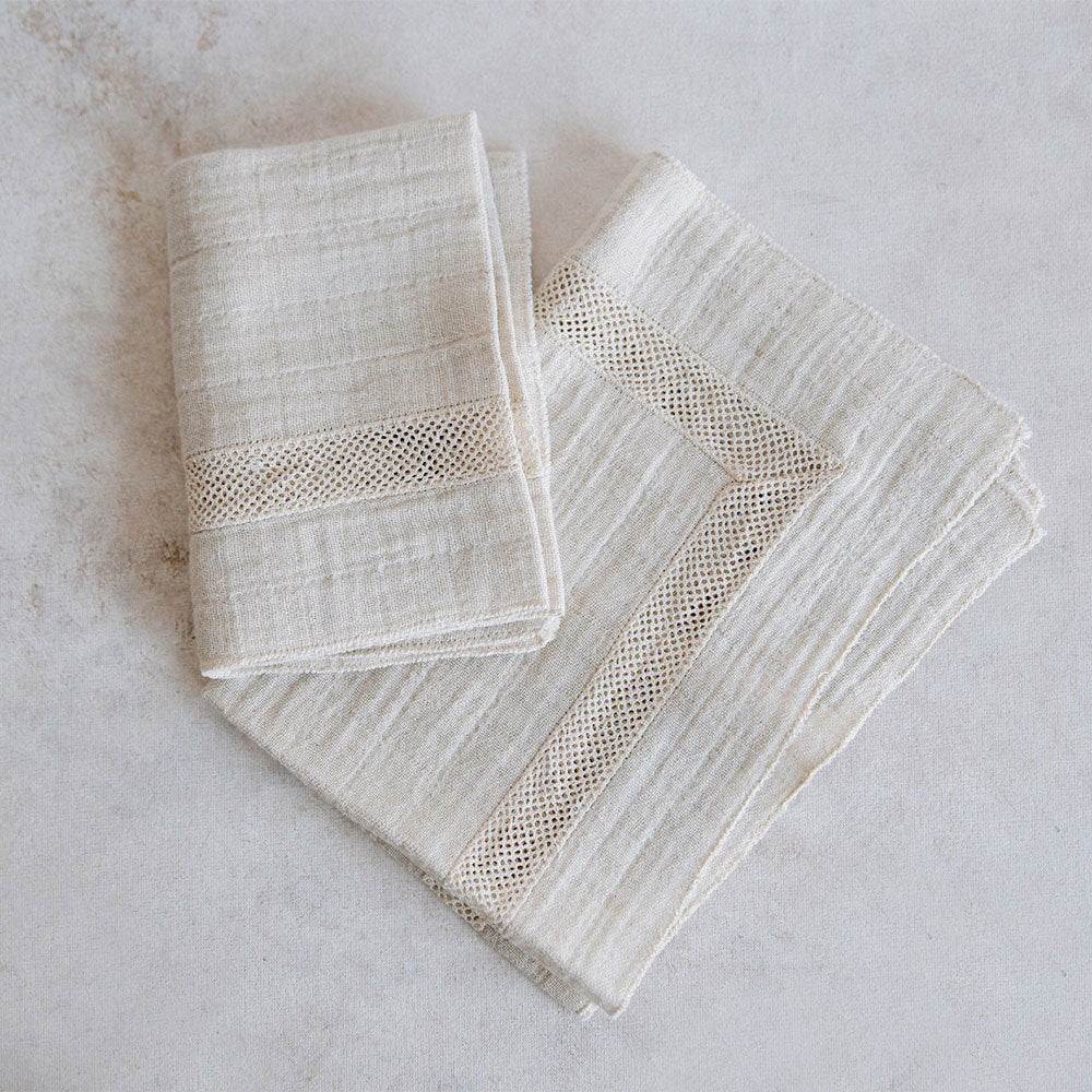 Net Lace Placemat Set
