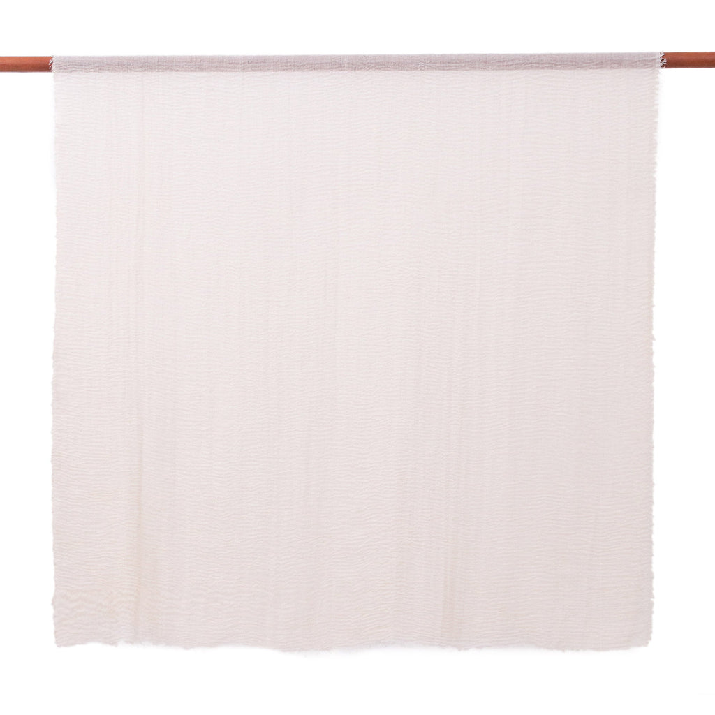 Set of 2 Lightweight Cotton Scarves in Blush and Flamingo - Pink Destiny